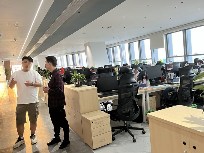 Beijing Blue Whale Jiapin Technology Co., Ltd fabriek productielijn