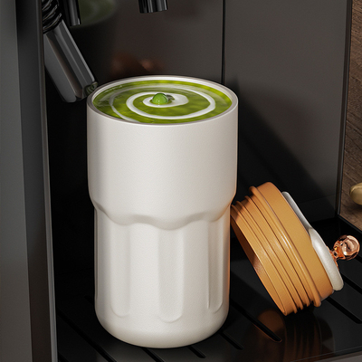 Bedrijf aangepast 316 roestvrij staal geïsoleerde koffiebeker met digitaal display