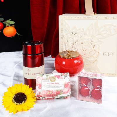 De Gouden Lijst Persimmon Ruyi Handheld Souvenir Set 2 Kleuren Graphics Collectible