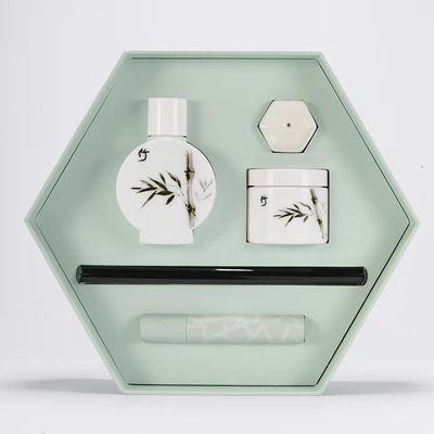 Rookloze glazen geuren aromatherapie set vier heren serie cadeau doos voor thuis