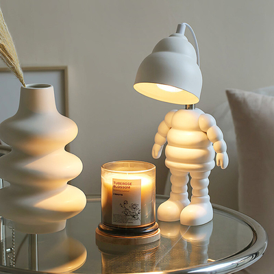 Nordic Cartoon Small Table Lamp Aromatherapie en wassmelting met kleurenprinten