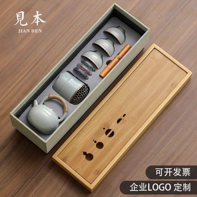 Gepersonaliseerde thee set souvenir geschenk voor de landbouw doel eindgebruiker uniek en praktisch