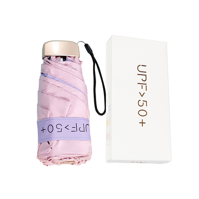 Kleurlijm Ultra Lichte Draagbare Pocket Paraplu 50% Korting