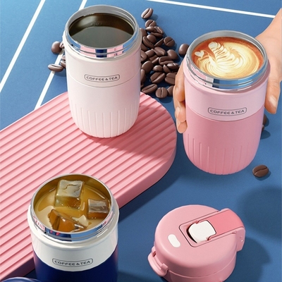 High Beauty 316 Double Drink Isolatie Cup 480 ml Ideaal voor reisbureau cadeaus