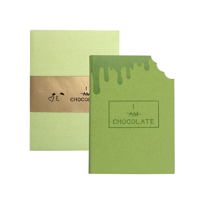 Chocolate Hand Ledger Series Creatief notitieboek voor kantoorcadeautjes en klantlogo