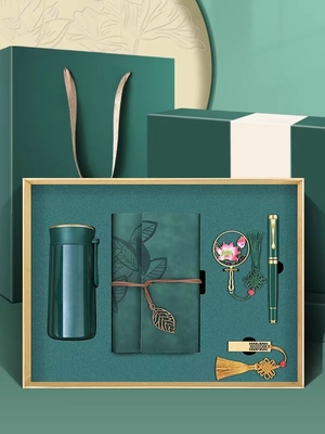 Silk Screen Printing Notebook Geschenkdoos voor Ondernemingszaken in de landbouw