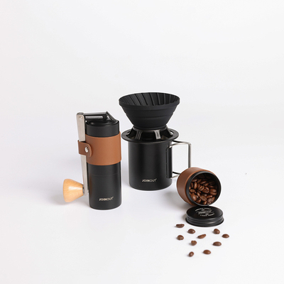 1 Kleurgraphics Printing Draagbare auto koffie set voor verzamelbare en outdoor camping
