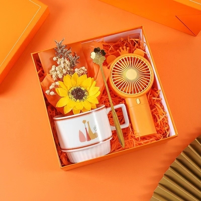 Custom Logo Cup en Hand Gift Set Perfect voor de landbouw Jaarvergadering op Kerstmis