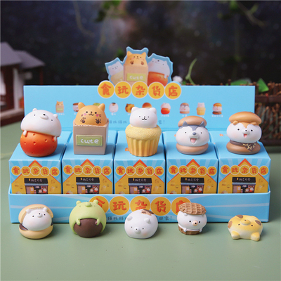 Chaowan handgemaakte Foodie en supermarkt Food Blind Box Desktop Pop voor decoratie