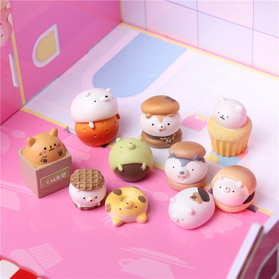 Chaowan handgemaakte Foodie en supermarkt Food Blind Box Desktop Pop voor decoratie
