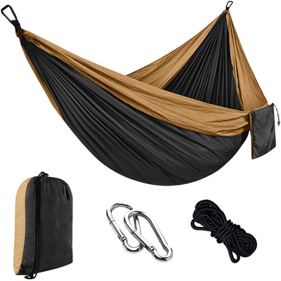 Multicolore schommelstoel voor camping buiten vrije tijd parachute stof hangmat nylon materiaal