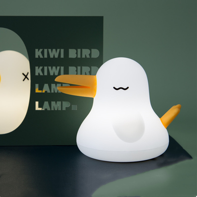 Qiyi Bird Silicone Lamp Timing Dual Tone Licht Oogbescherming Nachtlicht Activiteit met Hand Gift
