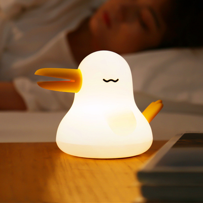 Qiyi Bird Silicone Lamp Timing Dual Tone Licht Oogbescherming Nachtlicht Activiteit met Hand Gift