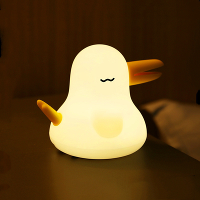 Qiyi Bird Silicone Lamp Timing Dual Tone Licht Oogbescherming Nachtlicht Activiteit met Hand Gift