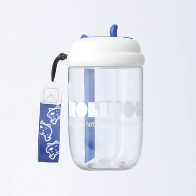 Value Ins Feng Shui Cup Draagbare Iced Coffee Cup met 2 kleuren Graphics Printing Sample