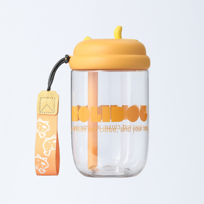 Value Ins Feng Shui Cup Draagbare Iced Coffee Cup met 2 kleuren Graphics Printing Sample