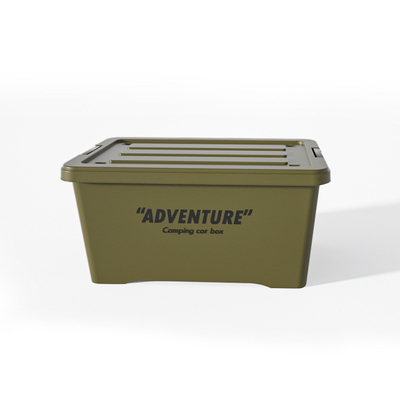 Custom Logo Grote capaciteit picknick huis opslagdoos voor buiten camping en enterprise cadeau