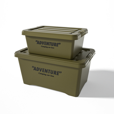 Custom Logo Grote capaciteit picknick huis opslagdoos voor buiten camping en enterprise cadeau