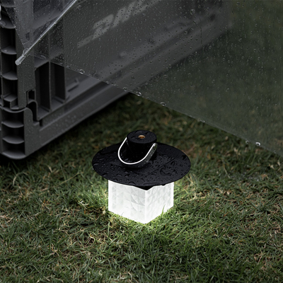 Afsluitingsfeest Retro Camping Lantern met warm licht en UV-printen