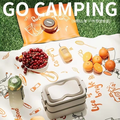 Gepersonaliseerd Logo Outdoor Camping Set Verken de landbouw door de bergen en zeeën