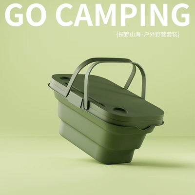 Gepersonaliseerd Logo Outdoor Camping Set Verken de landbouw door de bergen en zeeën
