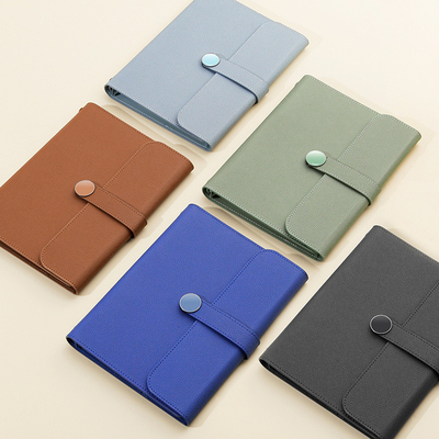 Klanten logo zijde scherm gedrukt High End Business Notebook Ideaal Onboarding Gift