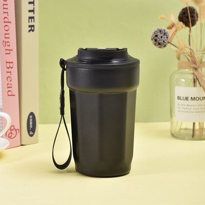 Silk Screen Printed Portable Rope Cup High Aesthetic Qiqu Geïsoleerde Cup voor kantoor