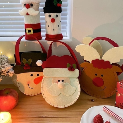 2 Kleurgraphics Printing Christmas Eve Apple Box Packaging Box voor cadeautjes aan medewerkers