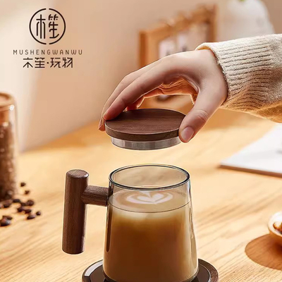 UV-druktechnieken Glas Amerikaanse koffiebeker Minimalistische kantoorwaterbeker voor cadeautjes
