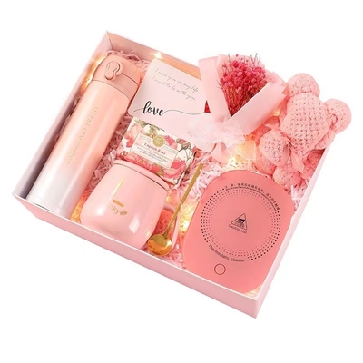 Zilkschermprinten Praktische Vrouwendag High End Geschenk Set voor 8 maart Godinnendag