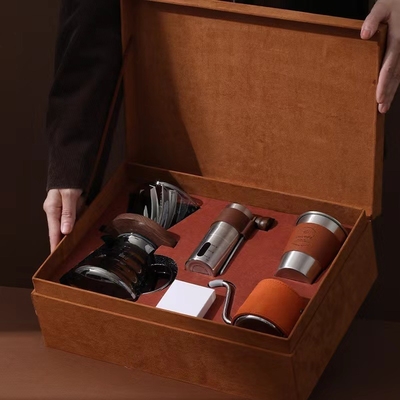Officeproducten Velvet Business World Koffiekast Geschenkdoos Set voor de landbouwindustrie