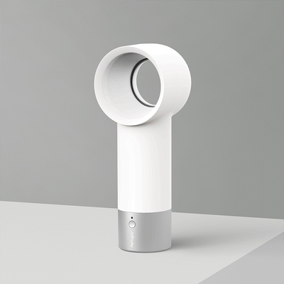 Silk Screen Printing Technology Mini Handheld Bladeless Ventilator voor persoonlijk cadeau