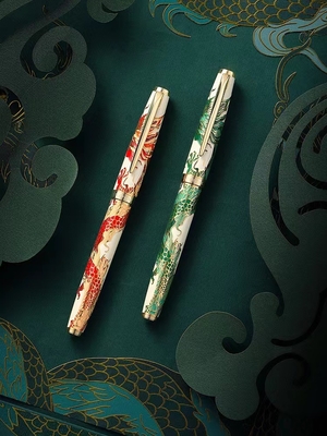 Hero 100 Pen 14K Gold Pen het jaar van de Loong herdenkingscollectie Custom Logo