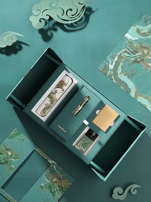 Hero 100 Pen 14K Gold Pen het jaar van de Loong herdenkingscollectie Custom Logo