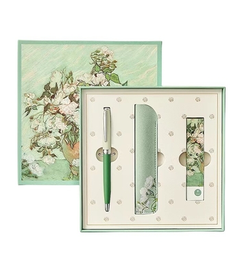 Custom Logo White Rose Pearl Pen Signature Pen voor hoog uiterlijk en neutraal kantoor