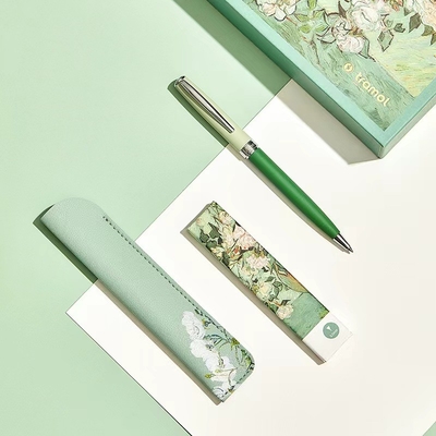 Custom Logo White Rose Pearl Pen Signature Pen voor hoog uiterlijk en neutraal kantoor