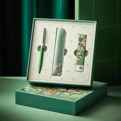 Custom Logo White Rose Pearl Pen Signature Pen voor hoog uiterlijk en neutraal kantoor