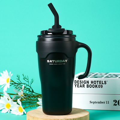 Grote capaciteit Draagbare Dual Drink Coffee Cup Activity Gift met een hoge esthetische waarde