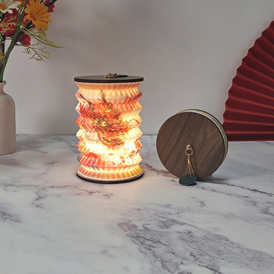 Ervaar de schoonheid van Chinese lantaarns met onze vouwbare accordeon lamp cadeau