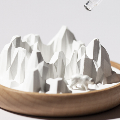 Druktechnieken voor grafische afbeeldingen UV-druk Diatomaceous Earth Aromatherapy Stone