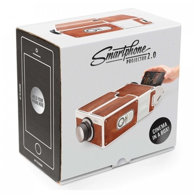 Gemakkelijk te installeren Smartphone Projector 2.0 Energievrij Ideaal voor evenementen Klantlogo