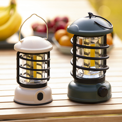 Klantenlogo Retro Camping Lights Perfect voor een onvergetelijke Thanksgiving Camping Trip