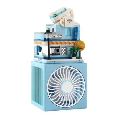 Kleurenprinten voor grafische afbeeldingen 1 Kleur Man USB Kleine ventilator Creatieve kindertaalventilator