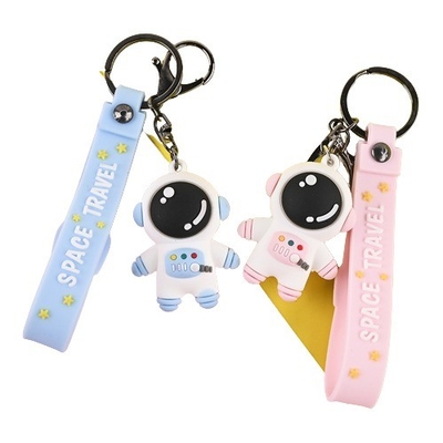 UV-printen Creatieve Cartoon Astronaut Sleutelhanger Driedimensionale Pop Nieuwsgave