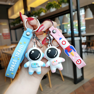 UV-printen Creatieve Cartoon Astronaut Sleutelhanger Driedimensionale Pop Nieuwsgave