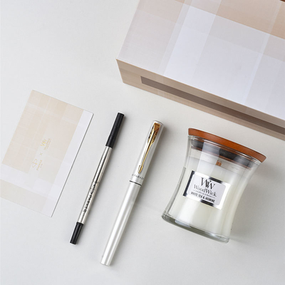 Afsluitingscadeau Qianli Jiangshan Business Office Cup Notebook Office Set Gift Box