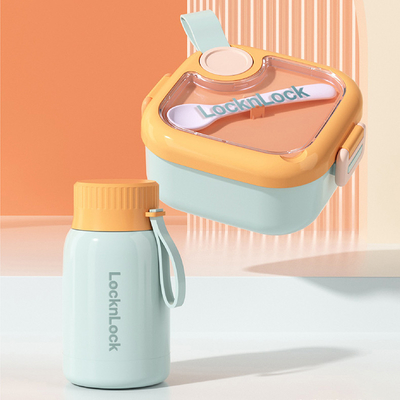 Op maat gemaakte Fun Children's Lunch Box Set ideaal voor kinderen' lunches in de onderwijsindustrie