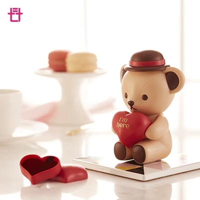 Landbouw Doelgroep Eindgebruiker Teddy Hugging Heart Bluetooth-luidspreker met kleurenprinten