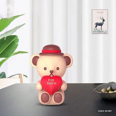 Landbouw Doelgroep Eindgebruiker Teddy Hugging Heart Bluetooth-luidspreker met kleurenprinten