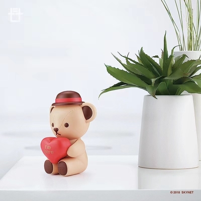 Landbouw Doelgroep Eindgebruiker Teddy Hugging Heart Bluetooth-luidspreker met kleurenprinten